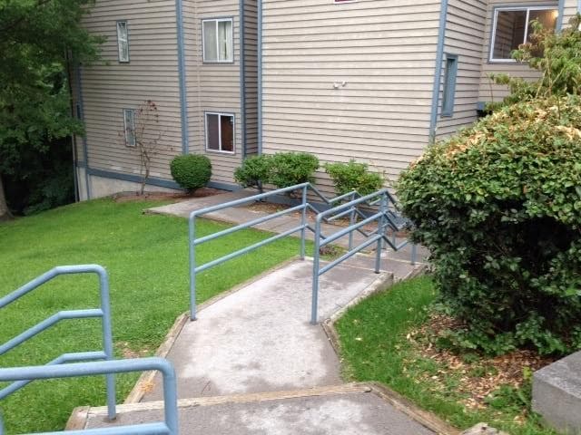 Easy 1st floor access.