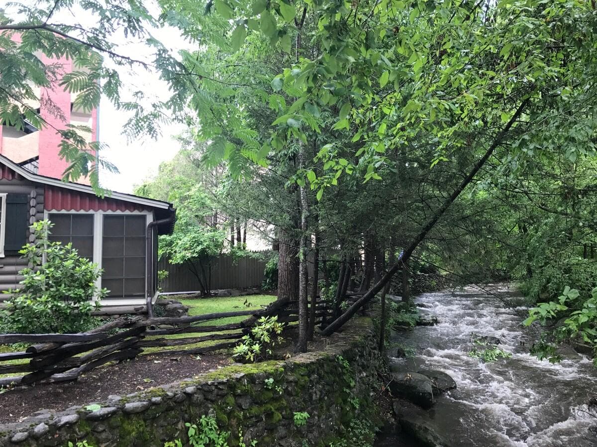 View the river from the front of the Condo.